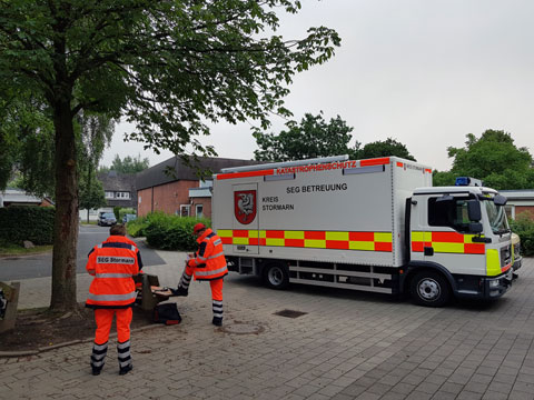 Foto: Notunterkunft Kurparkschule